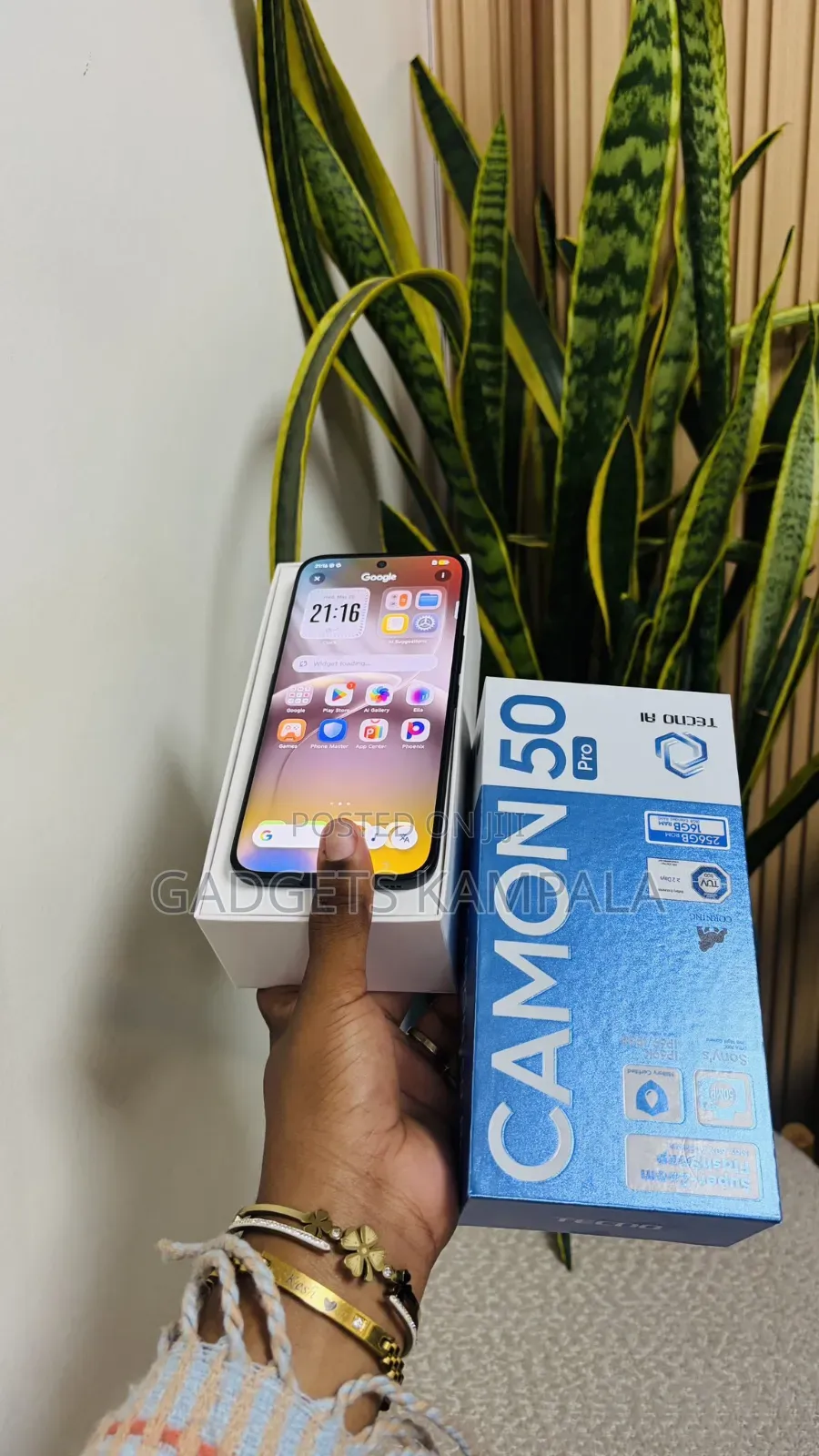 New Tecno Camon 50 Pro 256 GB Black