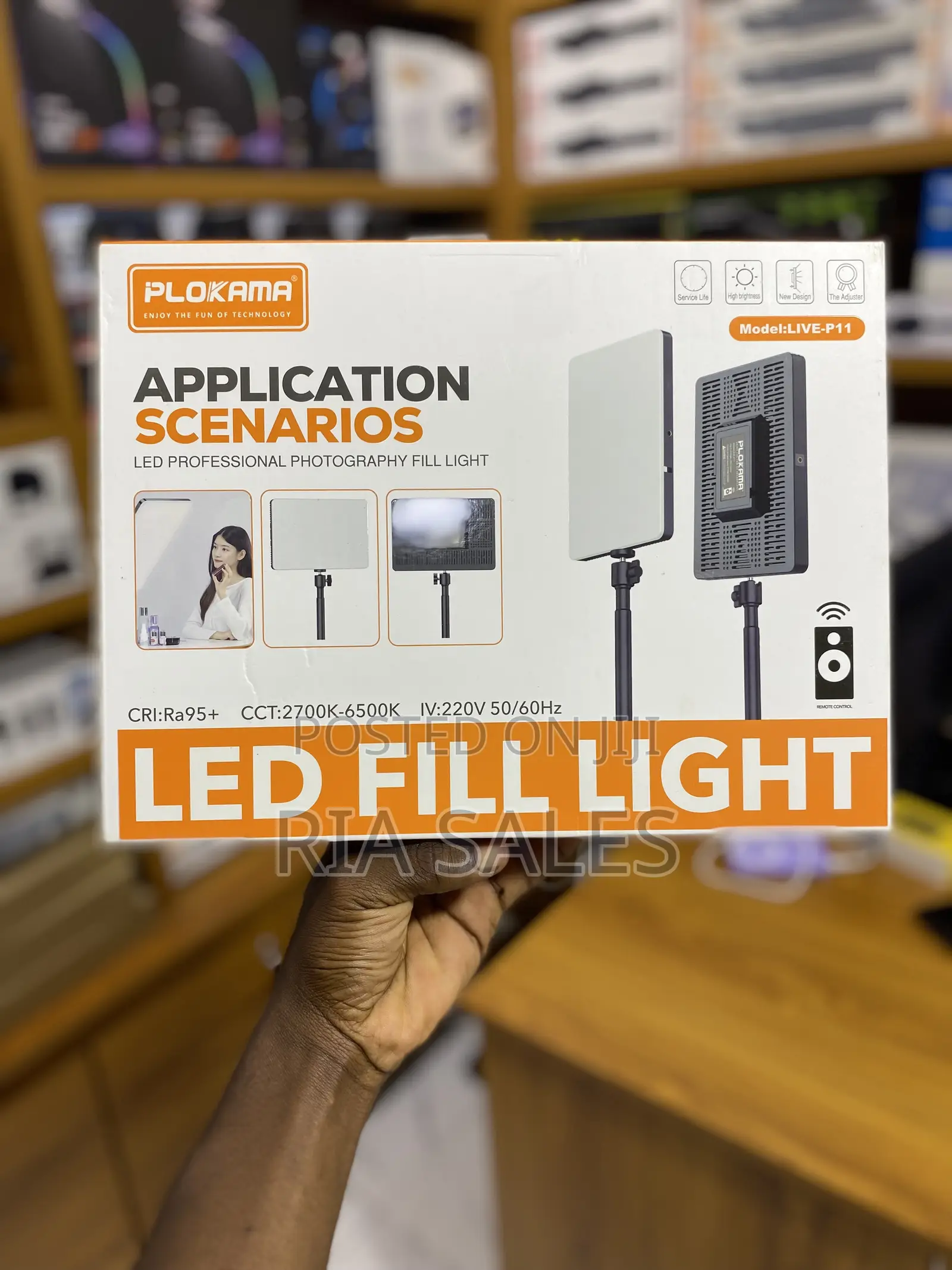 Plokama Live P11 Led Fill Light for Photography and Videography