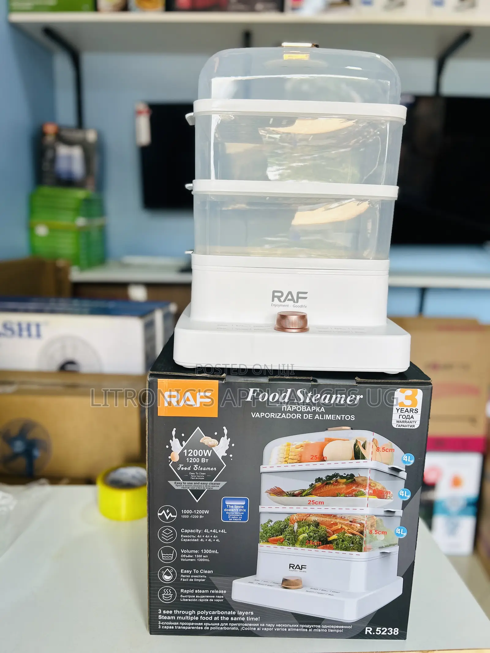 Raf Electric Ffoodsteamer