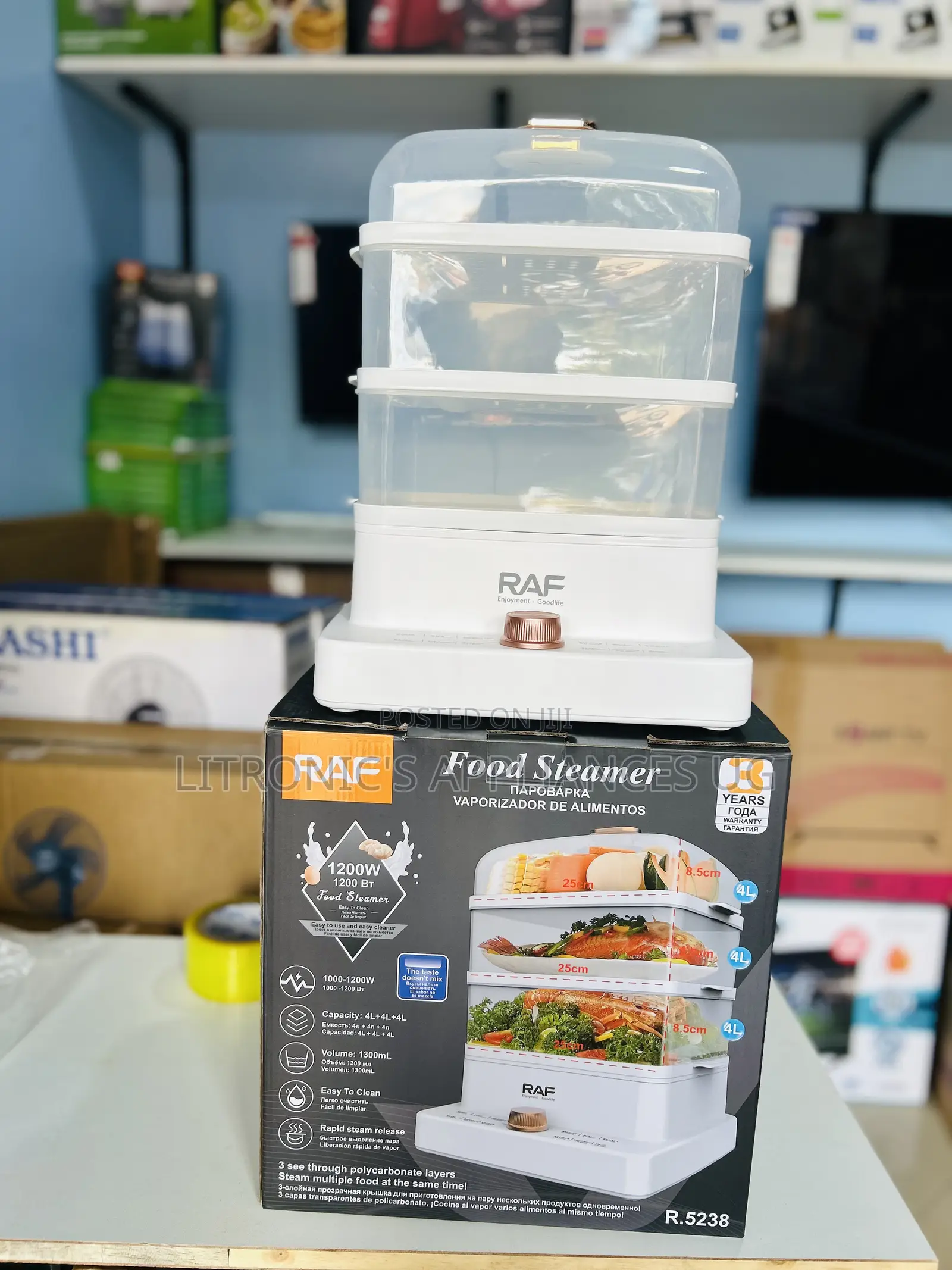 Raf Electric Ffoodsteamer