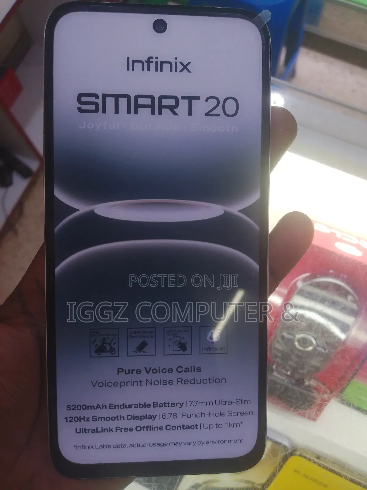 New Infinix Smart 20 64 GB Silver
