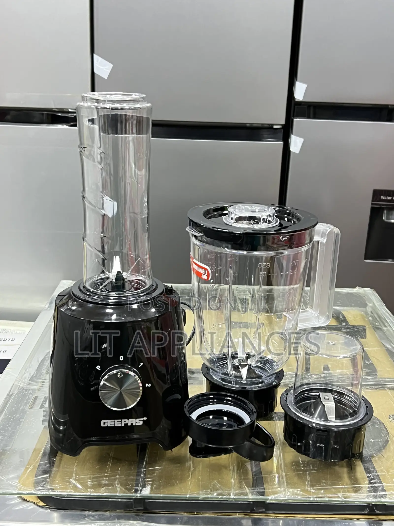 Geepas 3in1 Blender With 2years Warranty