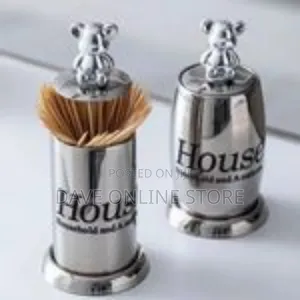 Chic Stainless Steel Toothpick Holders