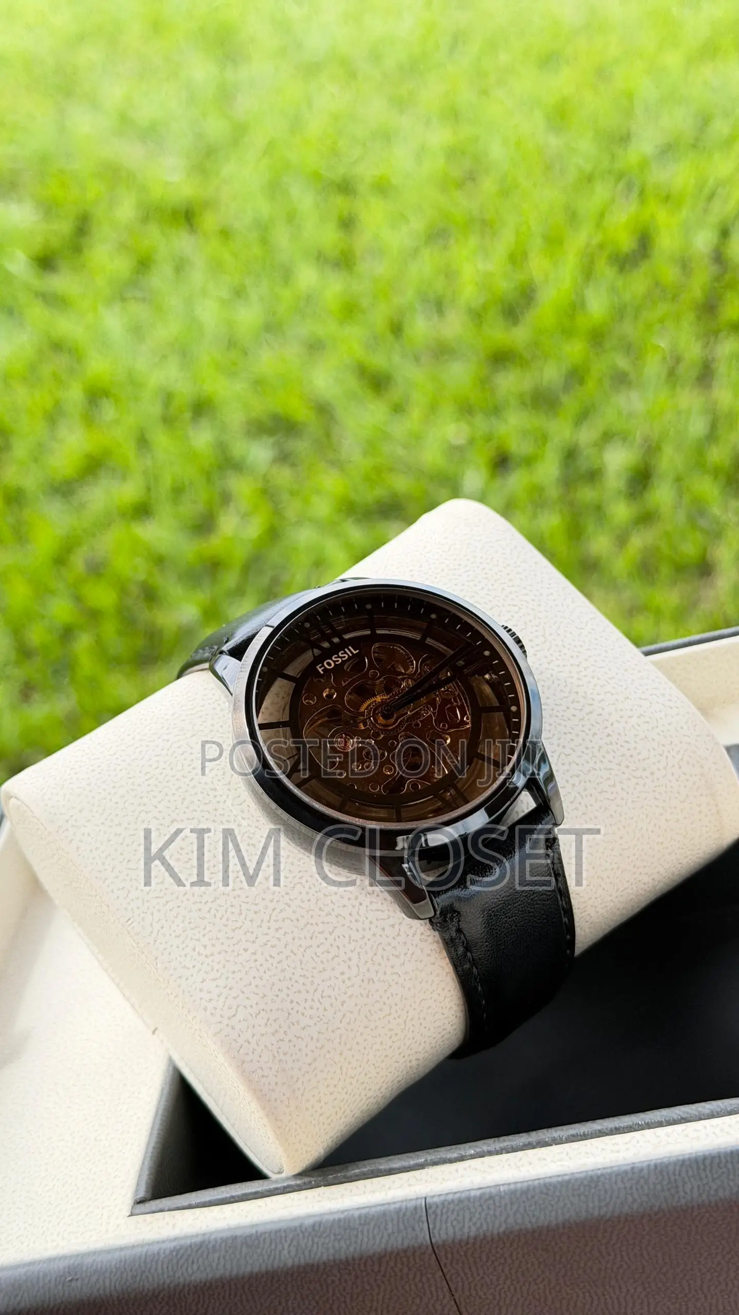 Fossill Leather Strap We