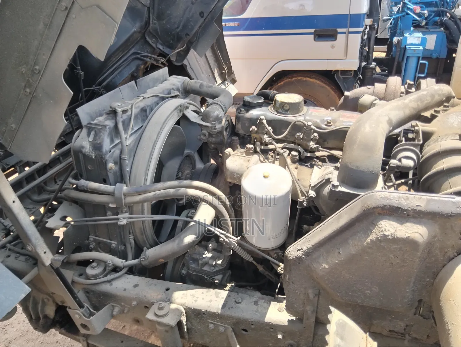 Fuso Truck 6d14 Turbo 1995 Red