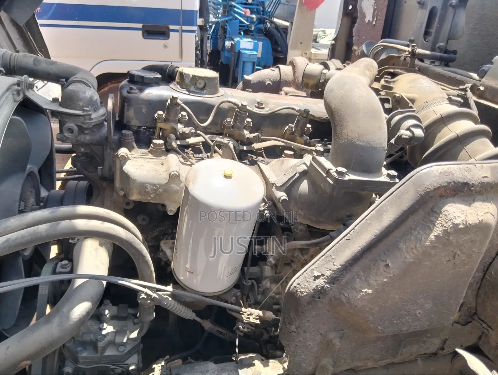 Fuso Truck 6d14 Turbo 1995 Red