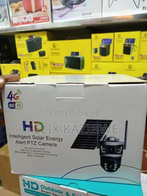 4g Wi-Fi Hd Intelligent Solar Energy Alert PTZ Camera.