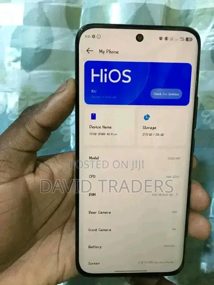 New Tecno Spark 40 Pro+ 256 GB Green