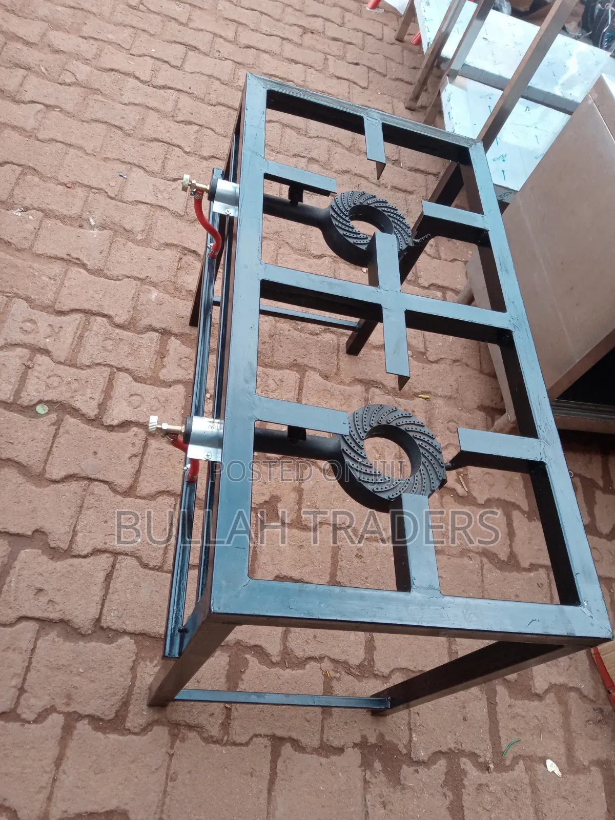 Double Gas Burners Commercial / Gas Stoves First Cooking