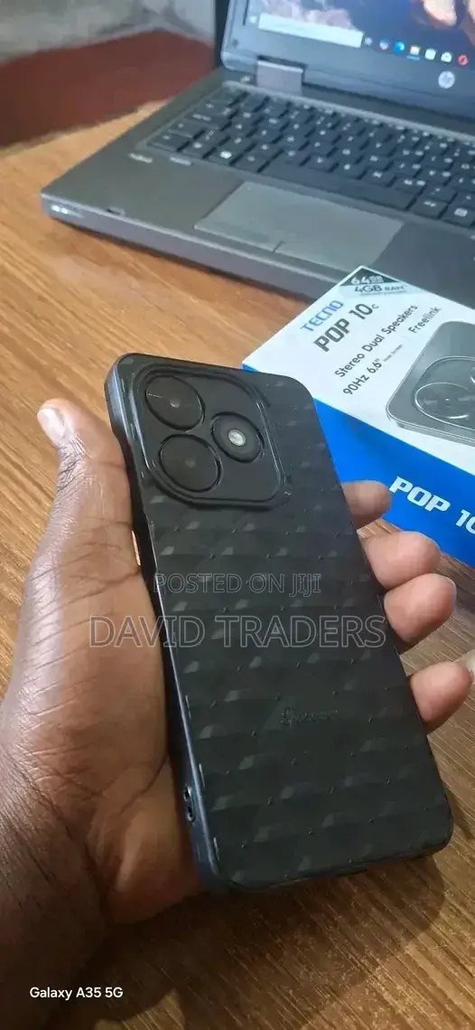 New Tecno Pop 10C 128 GB Black