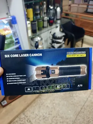 High-power Multi-diode Portable Flashlight.