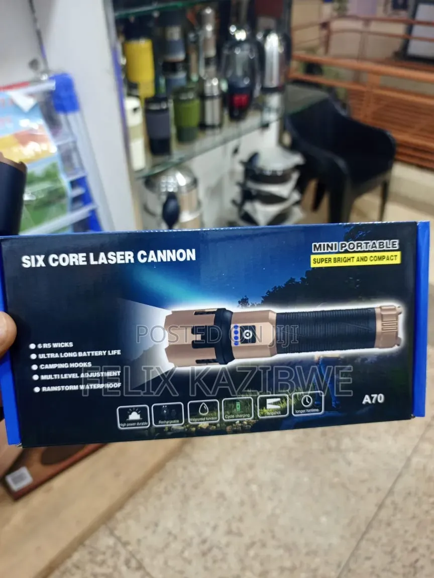 High-power Multi-diode Portable Flashlight.
