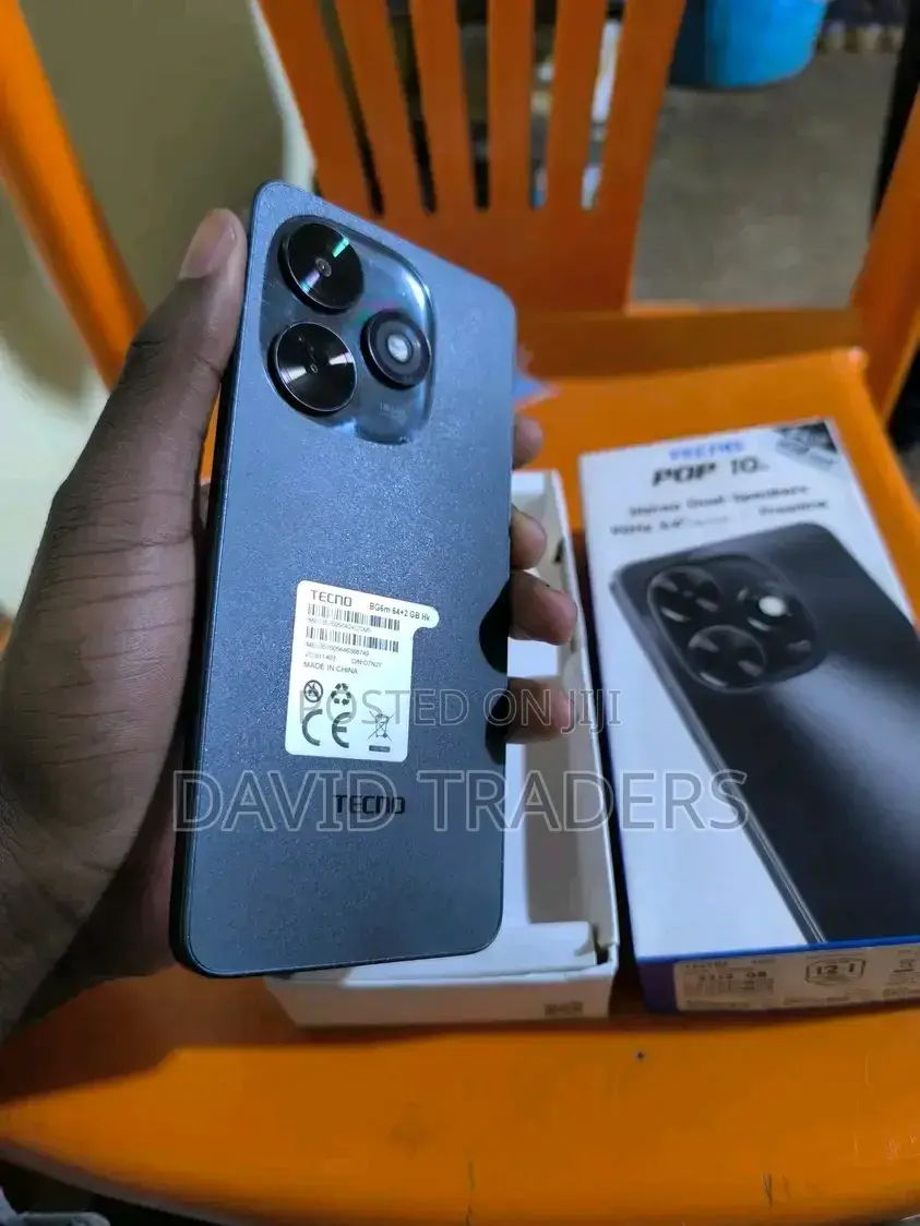 New Tecno Pop 10C 128 GB Gray