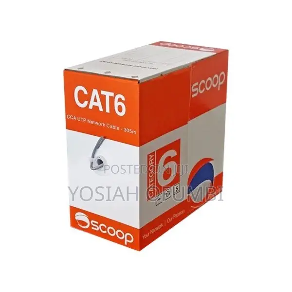 Scoop Cat 6 Utp Ethernet Lan Cable 305m