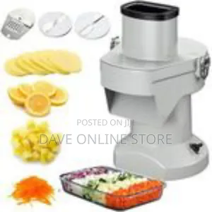 Commercial-Grade Electric Vegetable Slicer and Dicer