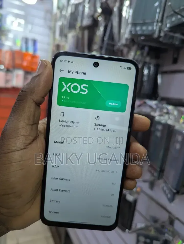 Infinix Smart 10 64 GB Black