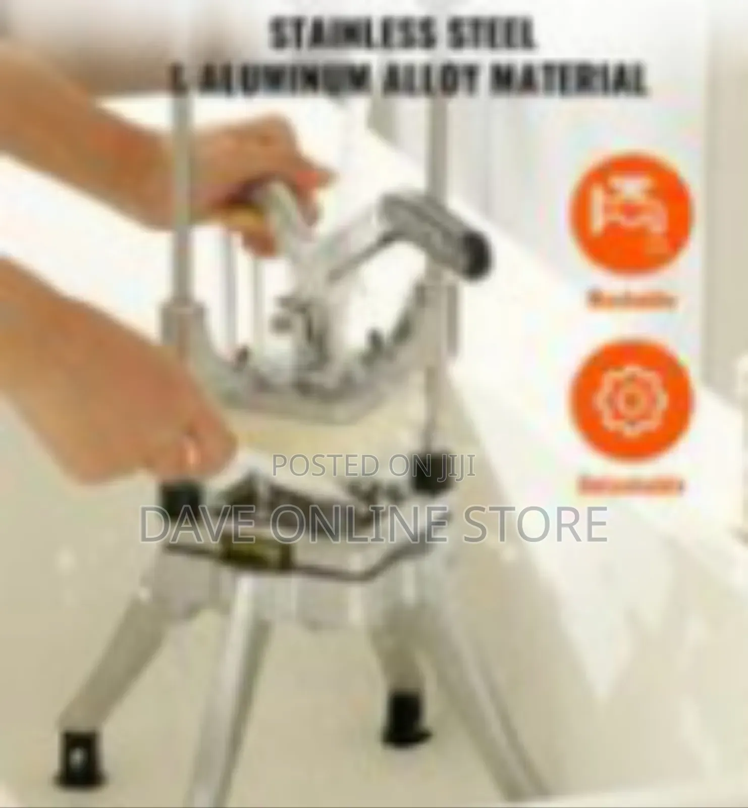 Commercial-grade Manual French Fry Cutter Vegetable Dicer