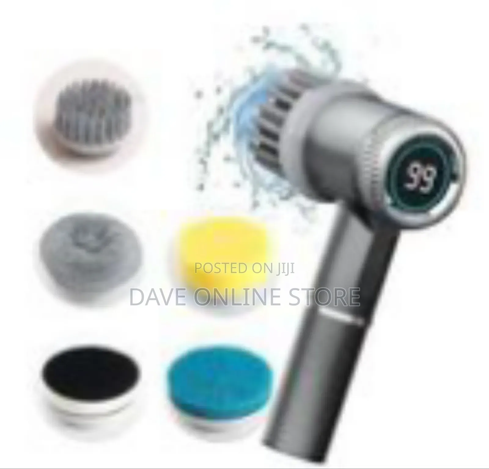 5-in-1 Electric Spinning Cleaning Brush Set