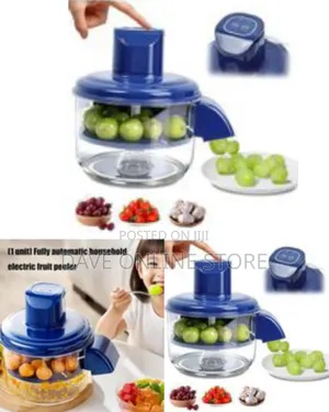 Efficient Electric Fruit and Vegetable Peeler Pitter