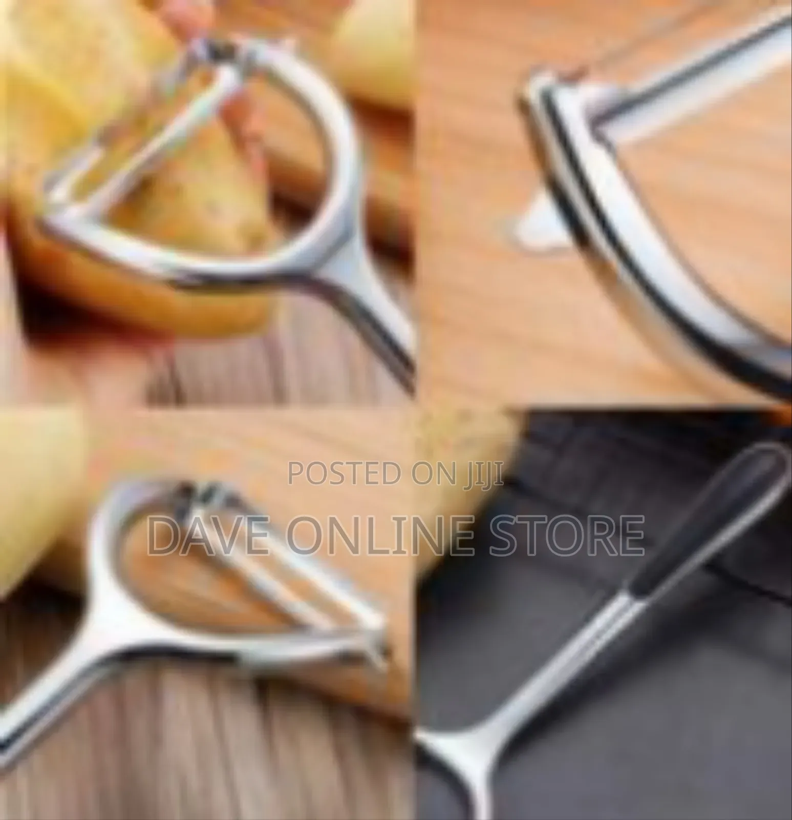 Professional Stainless Steel Y-peeler With Ergonomic Grip