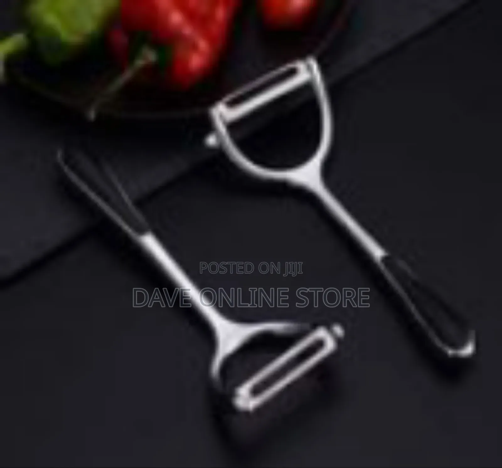 Professional Stainless Steel Y-peeler With Ergonomic Grip