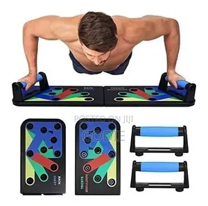 Portable, Foldable Push-Up Board