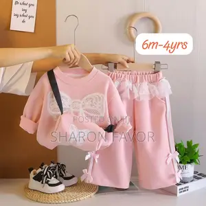 Pink 3pc Toddler Outfits