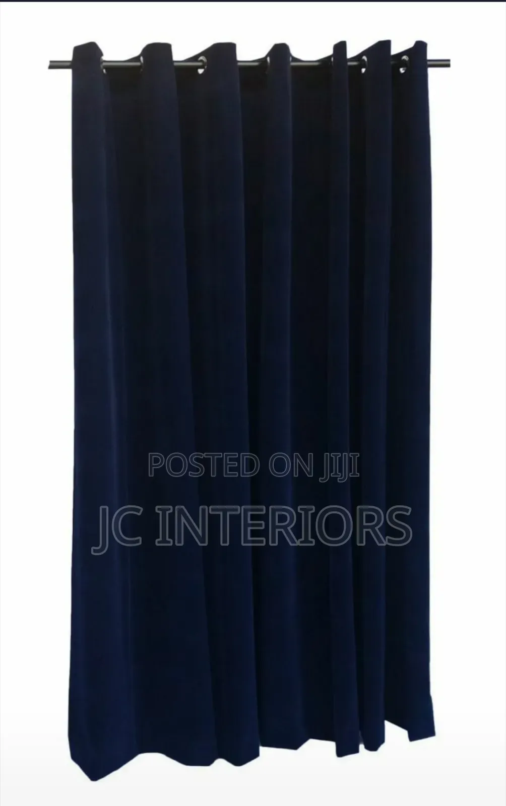 3pcs Plain Curtains (2 Curtains, 1 Net/Sheer)