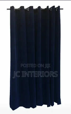 3pcs Plain Curtains (2 Curtains, 1 Net/Sheer)