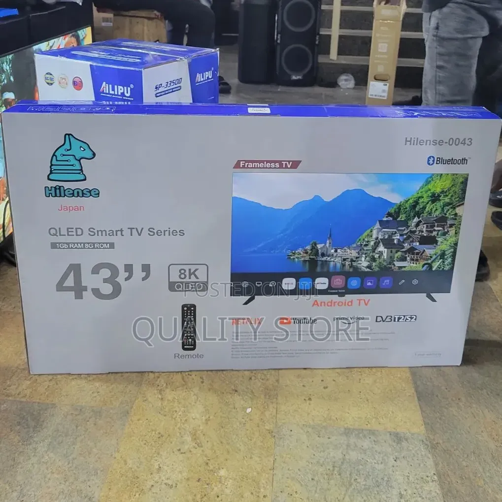 Hilense 43-Inch Qled Smart Tv