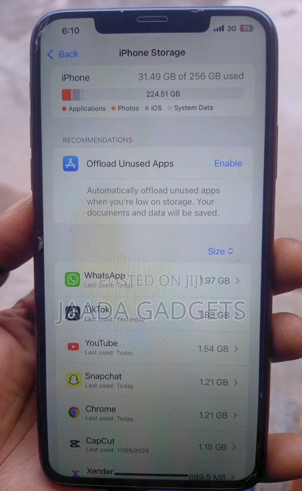 Apple iPhone 11 Pro Max 256 GB Black
