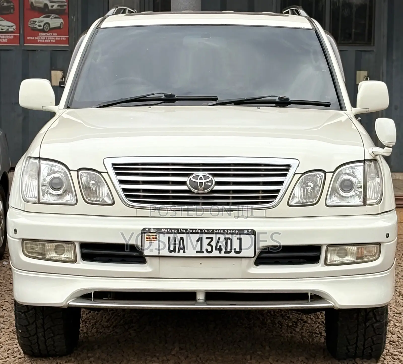 Toyota Land Cruiser Cygnus 4.7 2002 White