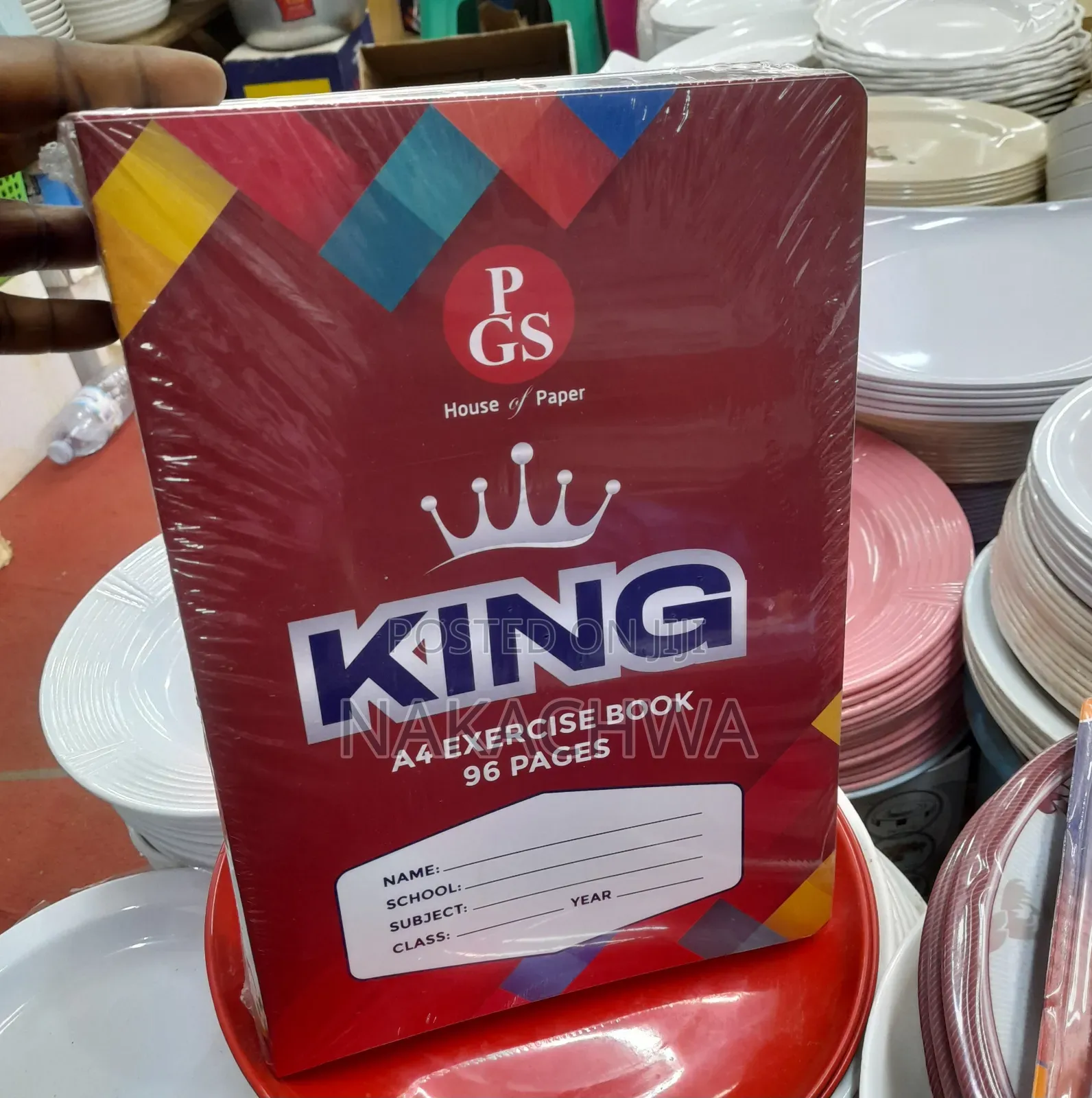 One Carton of King A4 96 Pages