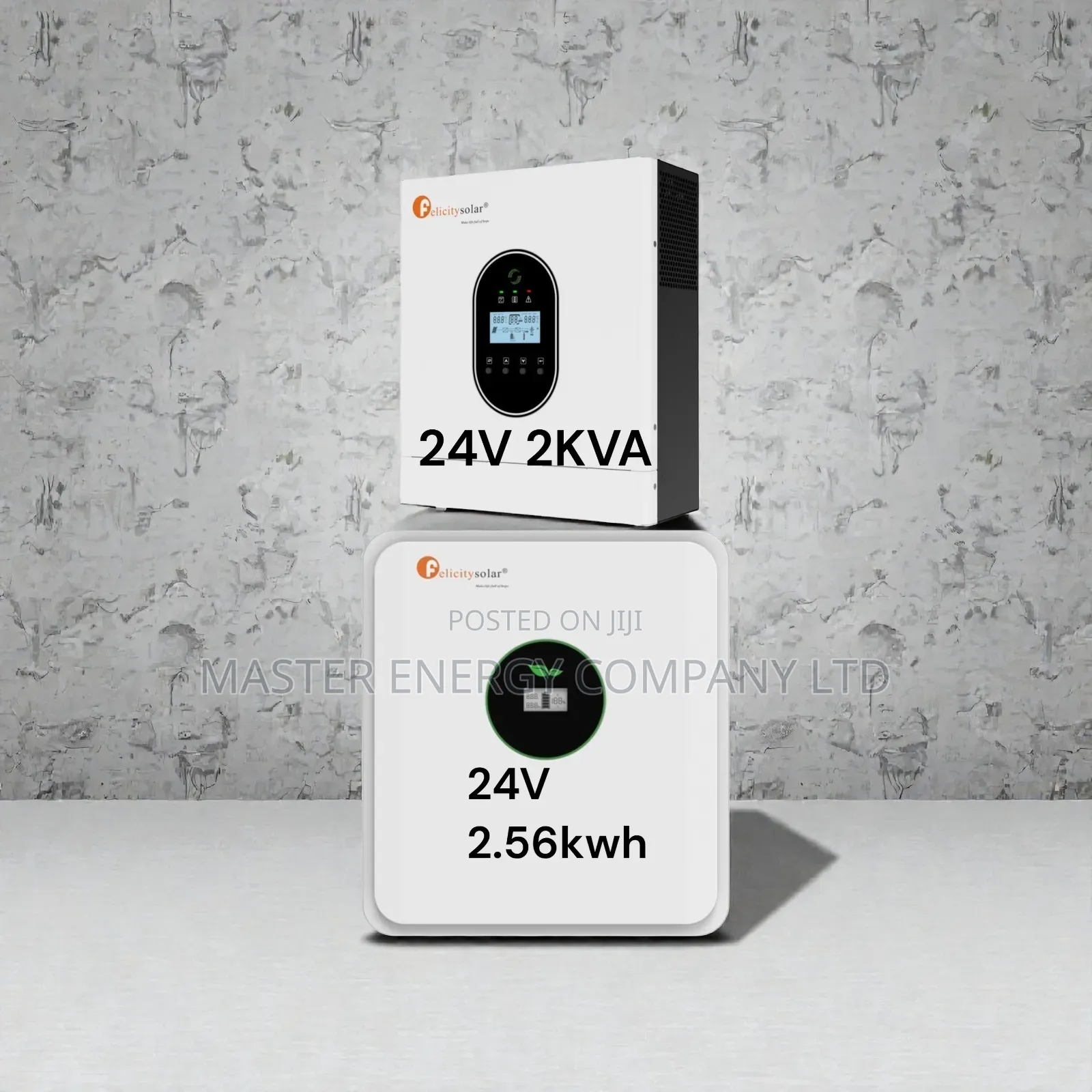 2kva 24v Hybrid and 2.56kwh Lithium Ion Battery Backup System. BNVV