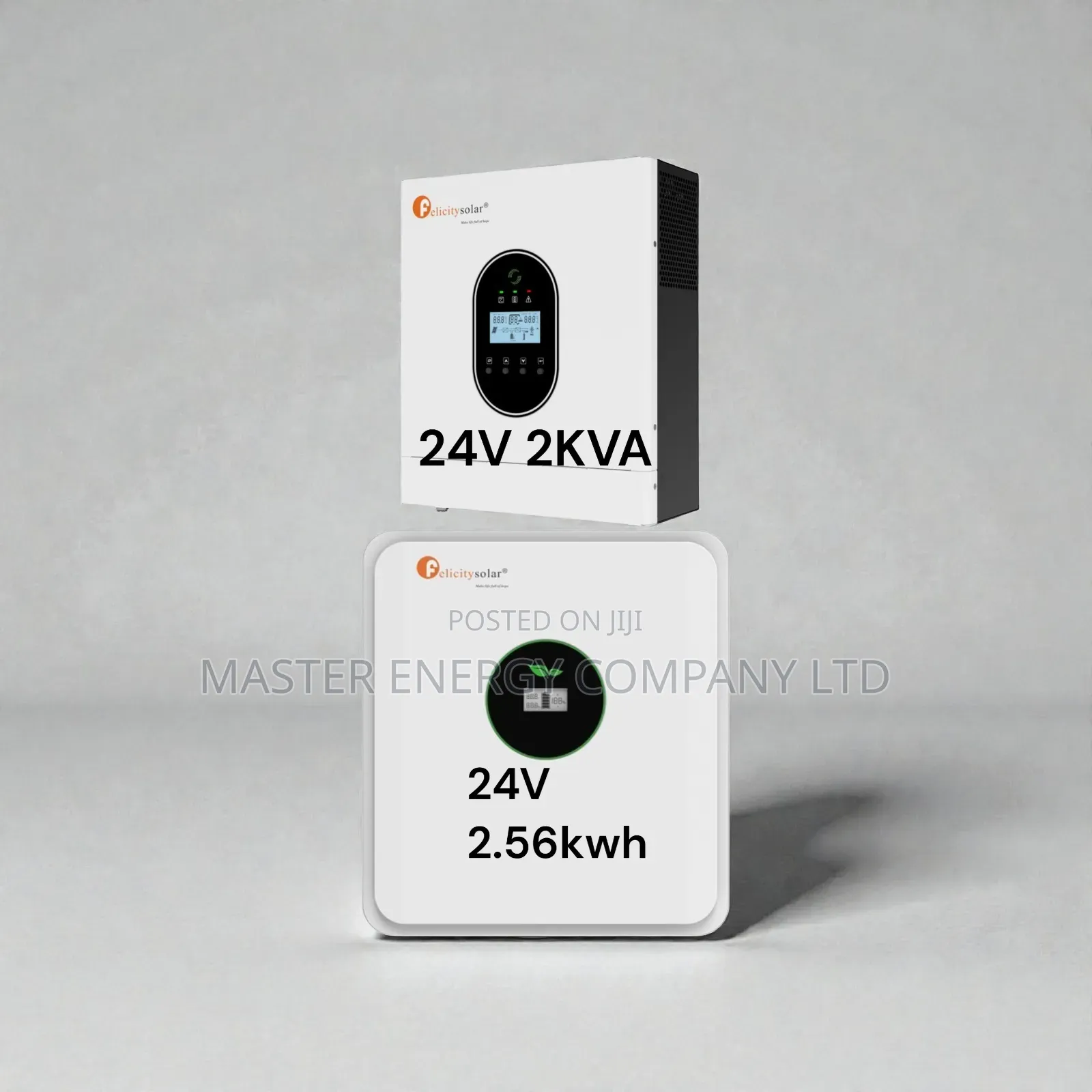 2kva 24v Hybrid and 2.56kwh Lithium Ion Battery NSGSG