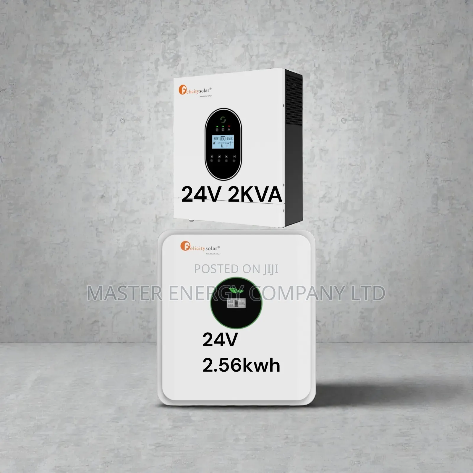2kva 24v Hybrid and 2.56kwh Lithium Ion Battery Backup System NDBDH