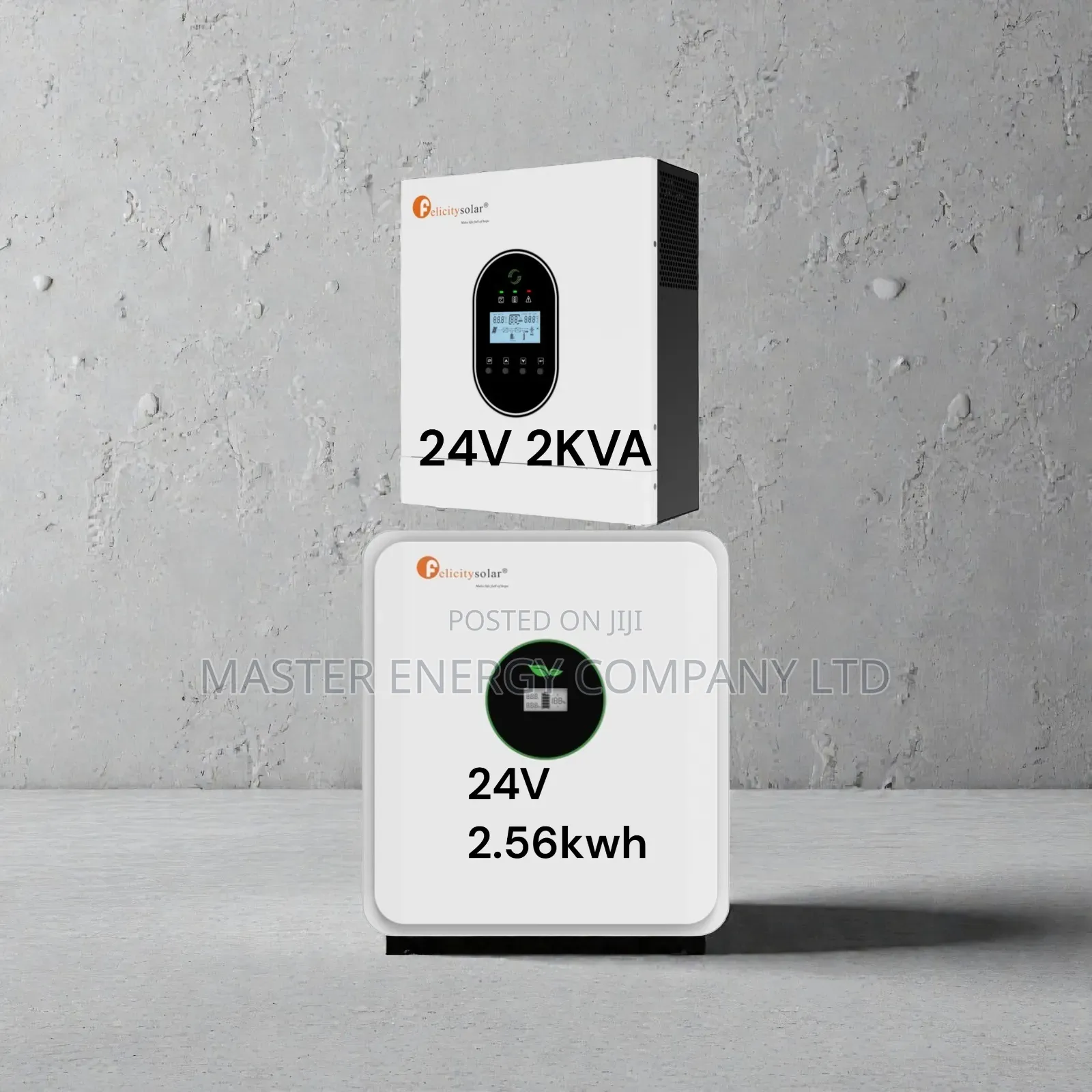 2kva 24v Hybrid and 2.56kwh Lithium Ion Battery Backup System NXHXH