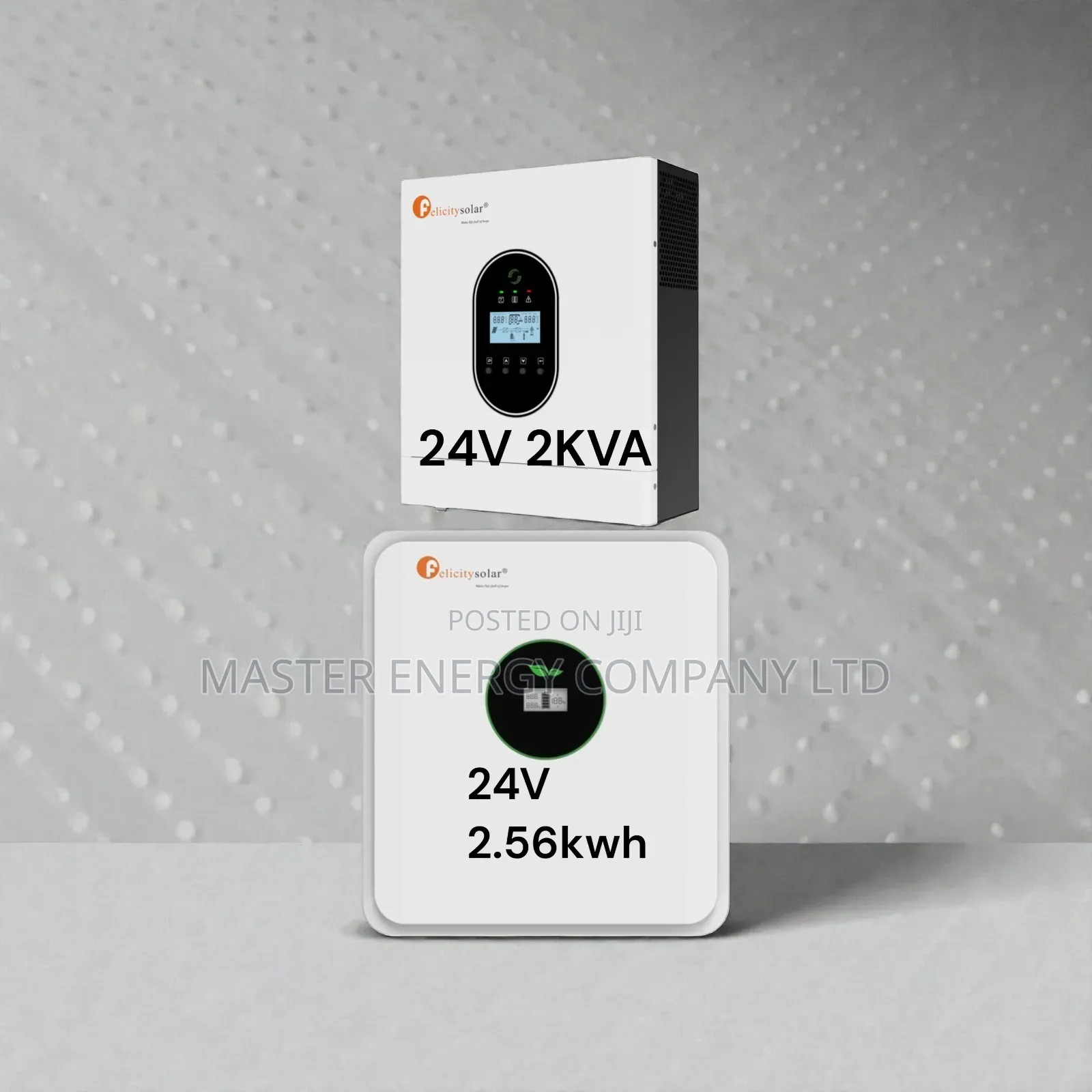 2kva 24v Hybrid and 2.56kwh Lithium Ion Battery Backup System NDHSG