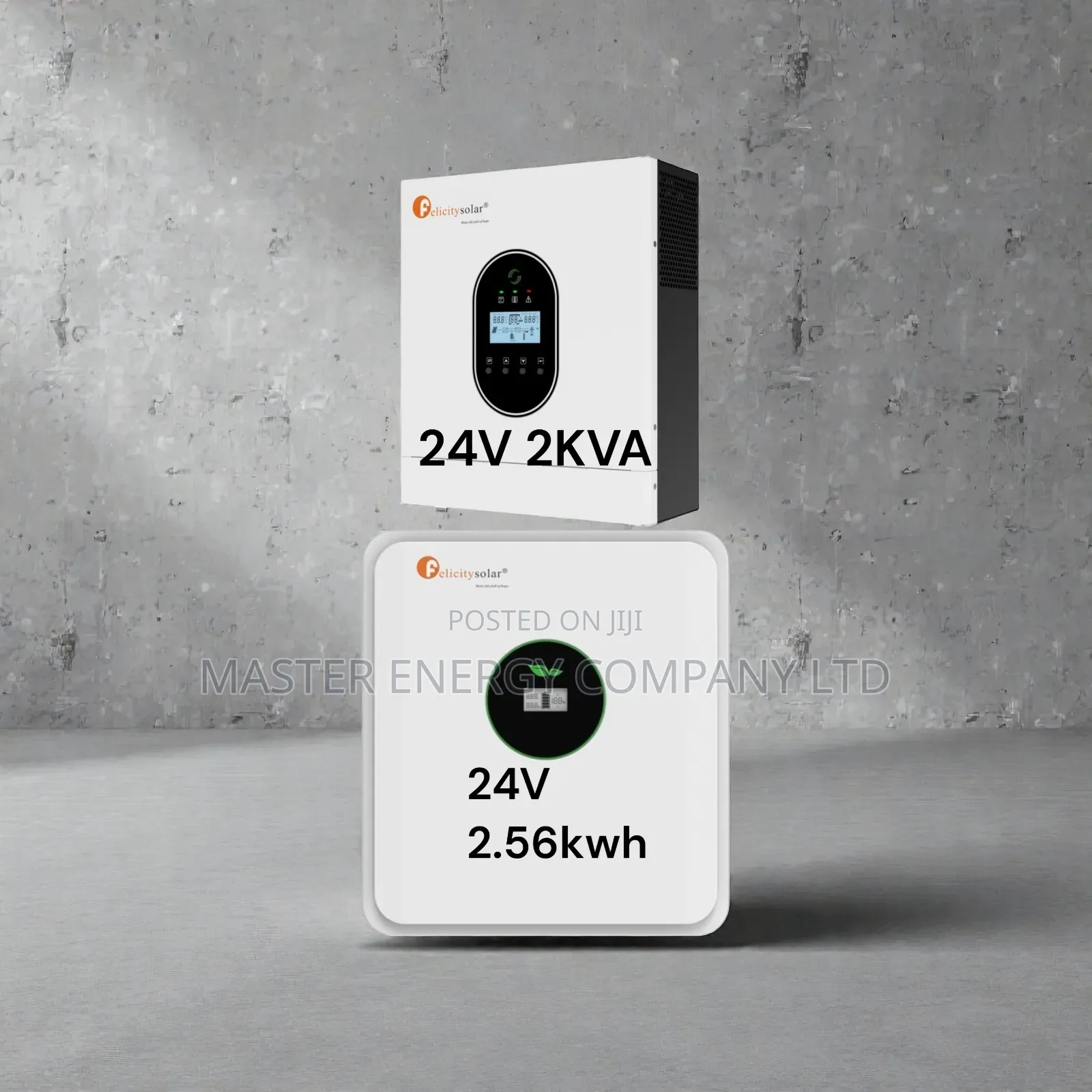 2kva 24v Hybrid and 2.56kwh Lithium Ion Battery Backup System NSBSG