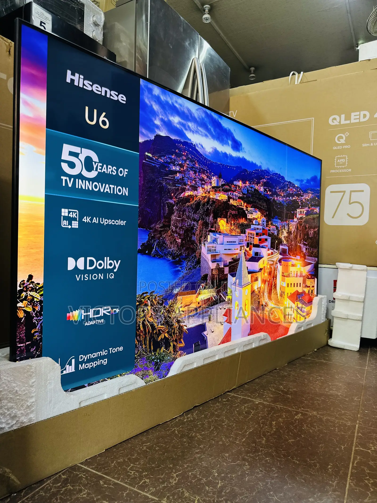 Hisense 75inches Uled U6 Pro Quantum Dot Tv
