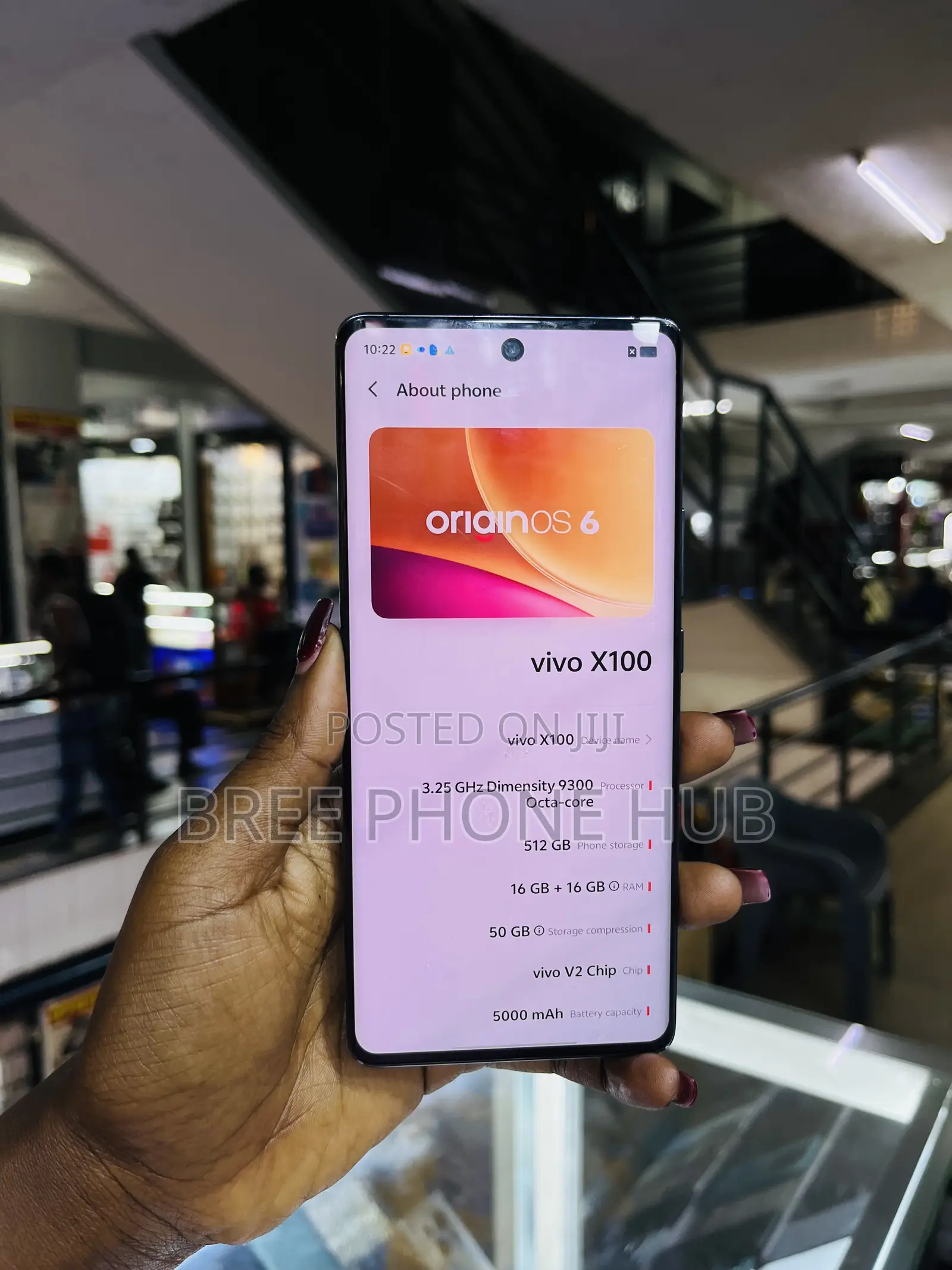 Vivo X100 512 GB Rose Gold