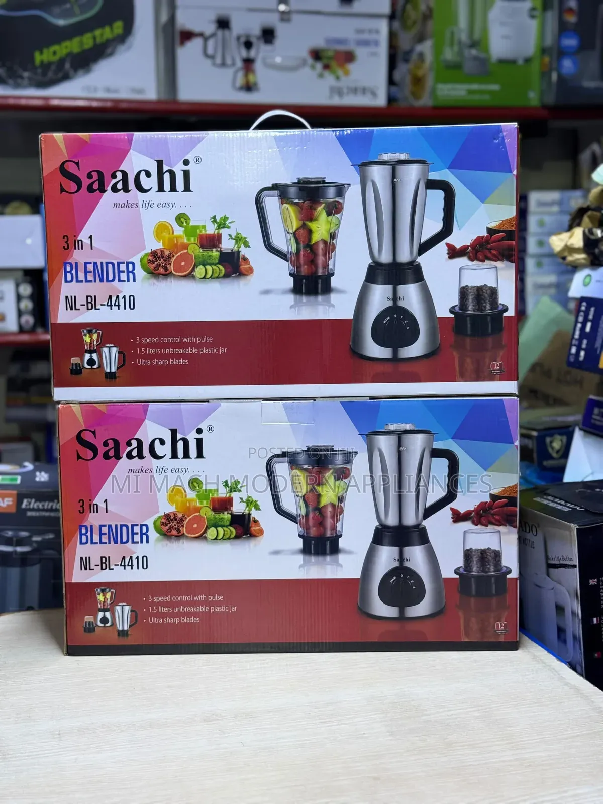 Saachi 3-in-1 Blender