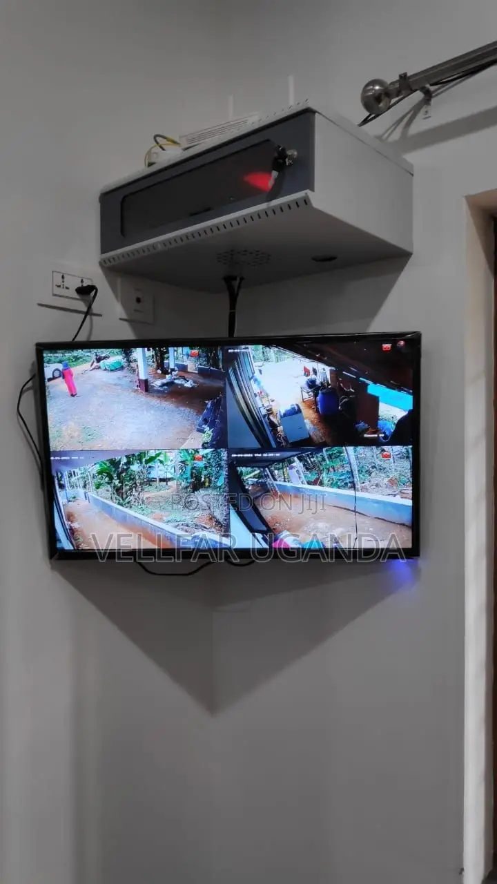 4 Channel Cctv Full Installation (Plus Phone Remote View)
