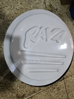 Rav4 Spare Tyre Cover ( White)