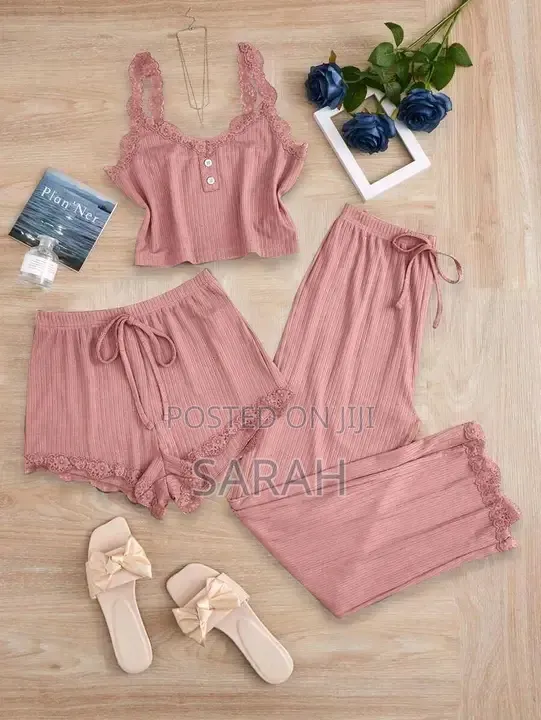 Women's 3-Piece Pajama Set