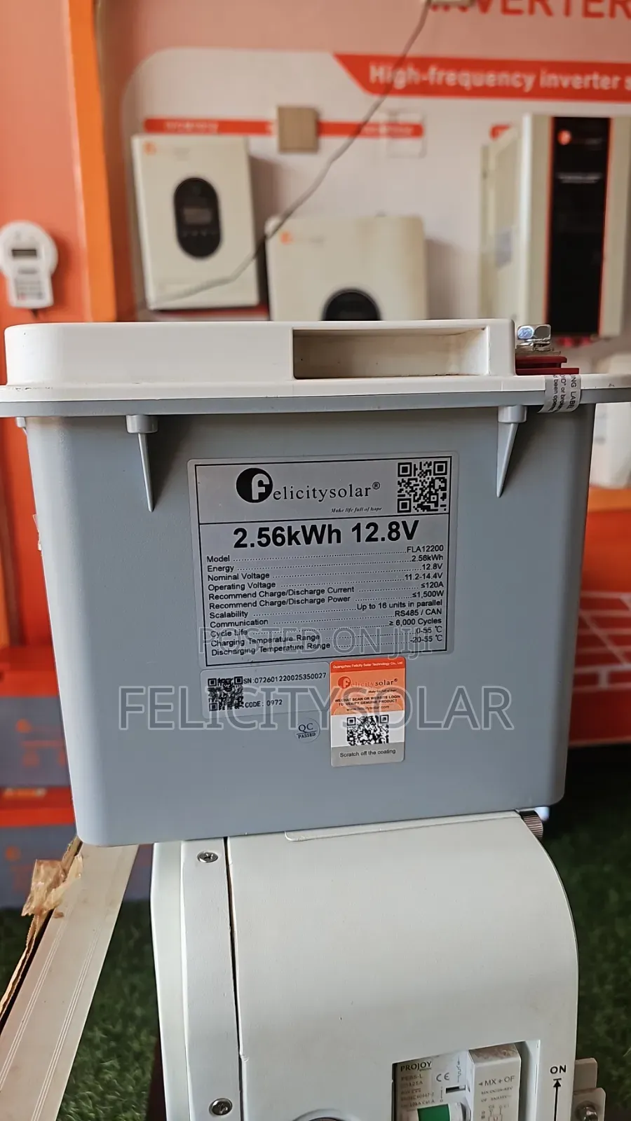 2.56kwh 12v Lithium Ion Battery Felicity