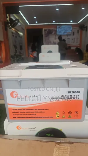 2.56kwh 12v Lithium Ion Battery Felicity