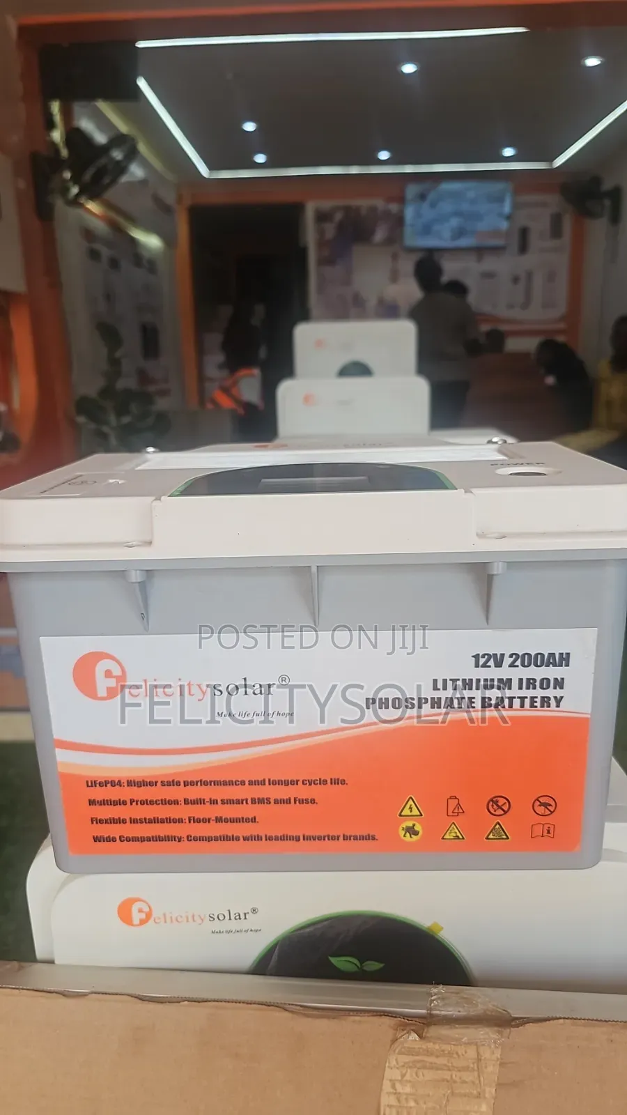 2.56kwh 12v Lithium Ion Battery Felicity