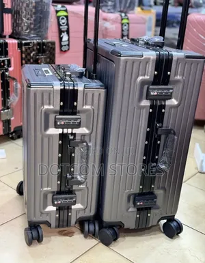 Premium Zipperless Aluminum Frame Luggage Set