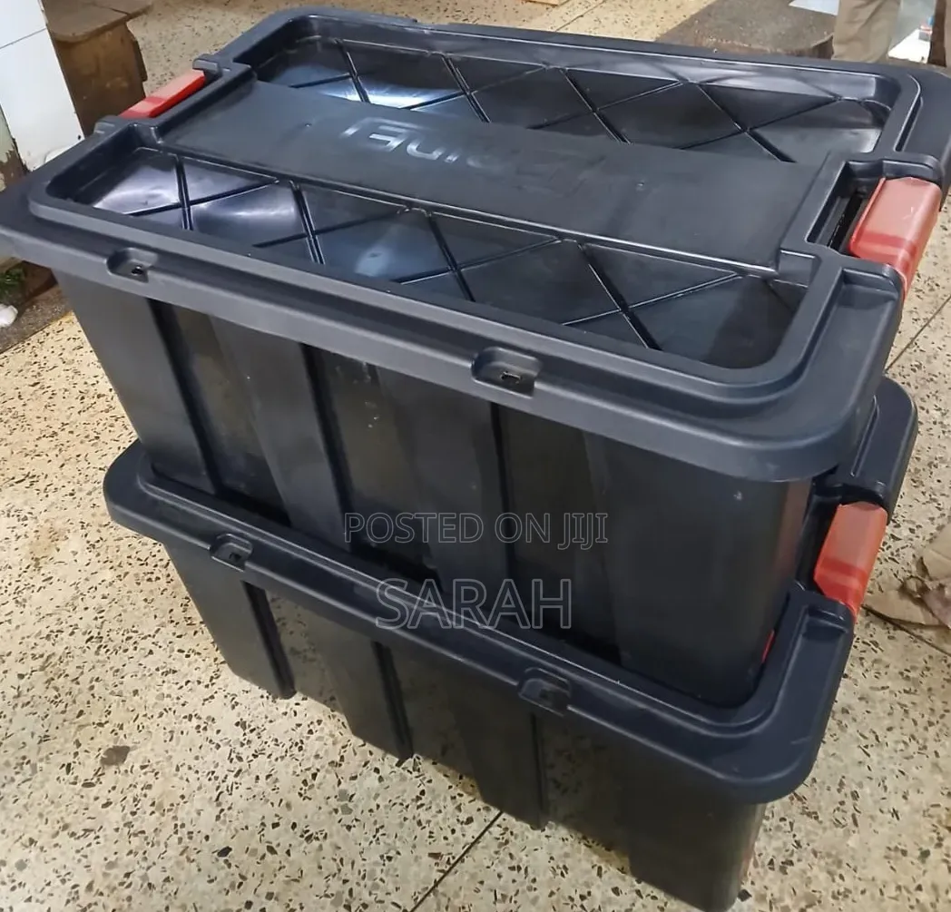 180 Liter Heavy-Duty Plastic Storage Totes